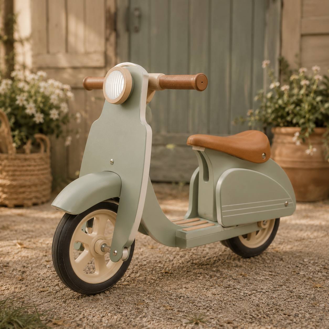 Little Dutch Wooden Vintage Scooter